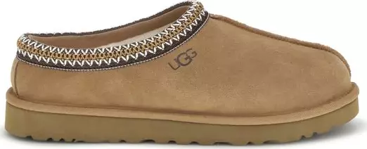 Beige Leather Mules