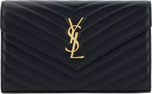 Black Calf Leather Bos Taurus Shoulder Bag