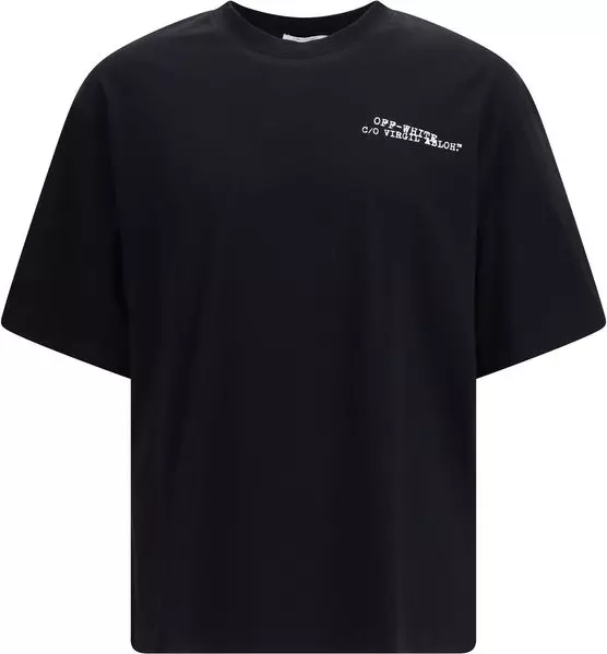 Black Cotton T-Shirt
