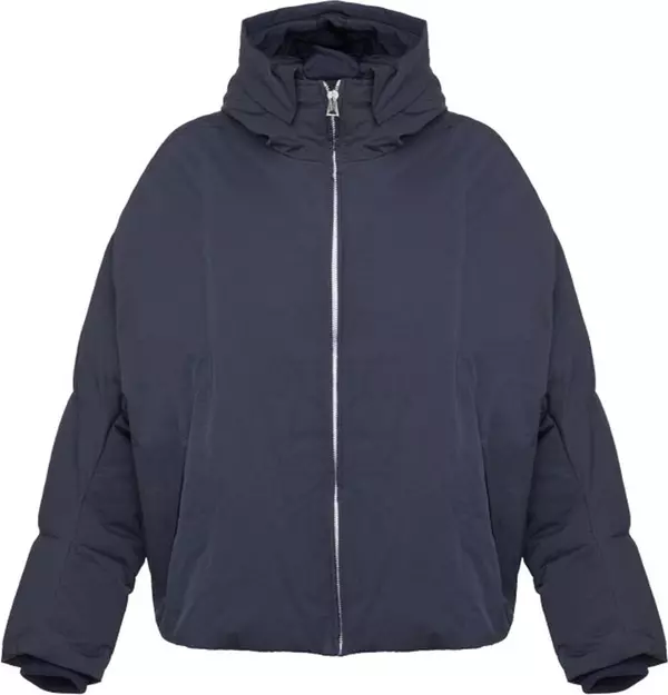 Blue Polyamide Coat