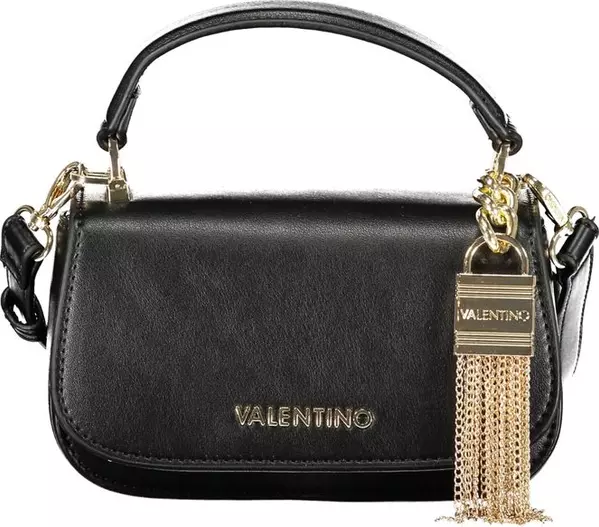 Black Polyurethane Women's Bag