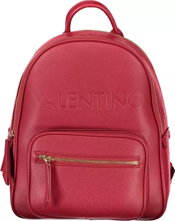 Rosso Polyurethane Womens Backpack