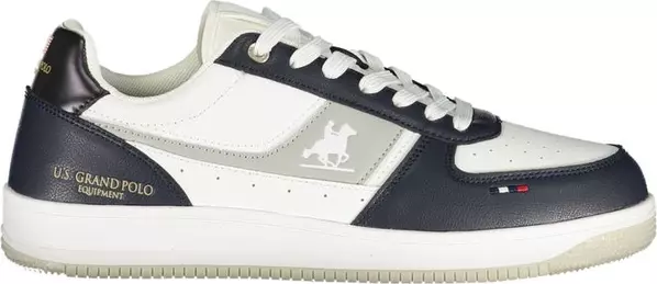 White Poliuretano Mens Sneaker