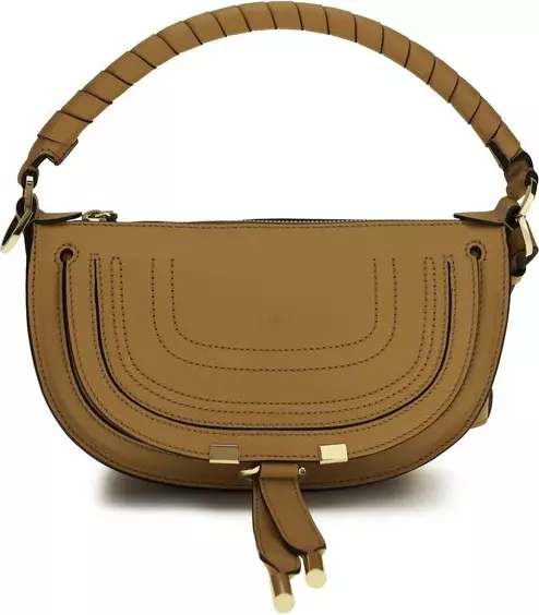 Brown Calf Leather Bos Taurus Shoulder Bag