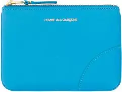 Blue Calf Leather Bos Taurus Wallet
