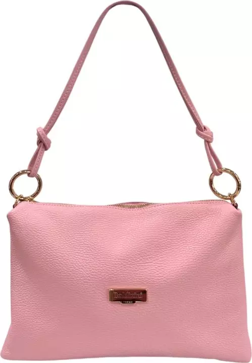 Pink Leather Women Bag