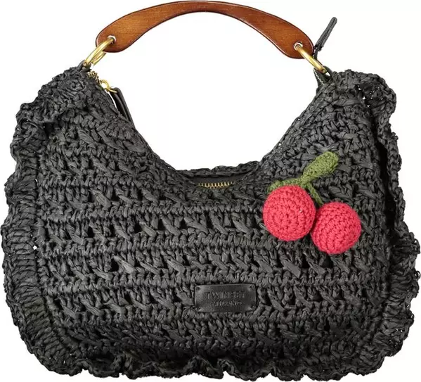 Nero Polyester Women's Bag
