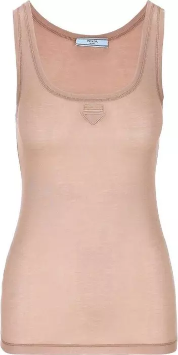 Multicolor Silk Tank Tops