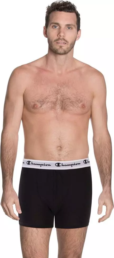 Black Cotton Boxers