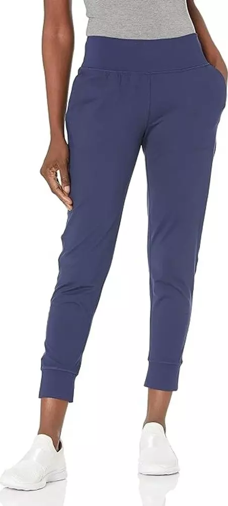Teal Polyester Joggers (Workout Pants)