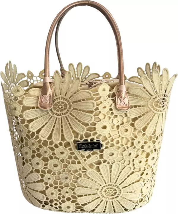 Beige PU Women Handbag