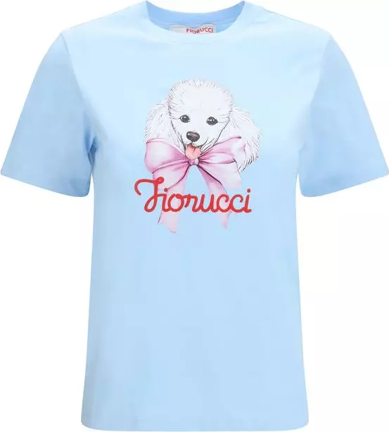 Blue Cotton T-Shirt