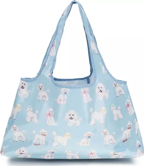 Blue Pvc Shoulder Bag