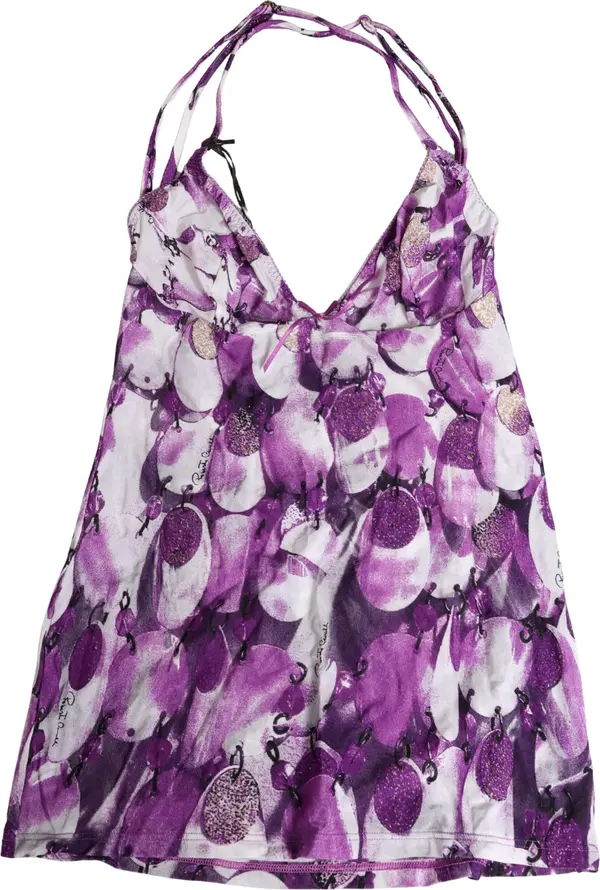 Multicolor Patterned Halter Neck Underwear