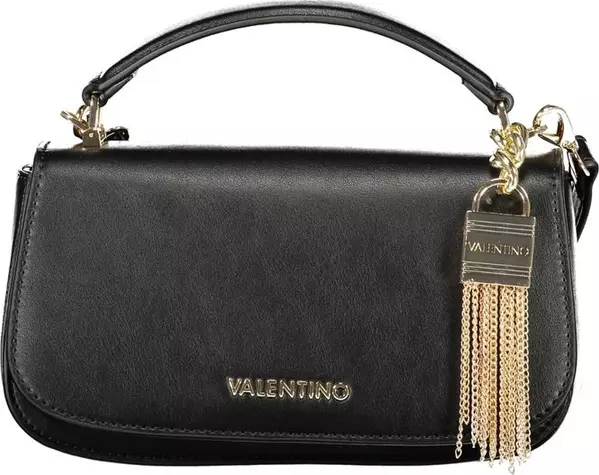 Black Polyurethane Women's Bag