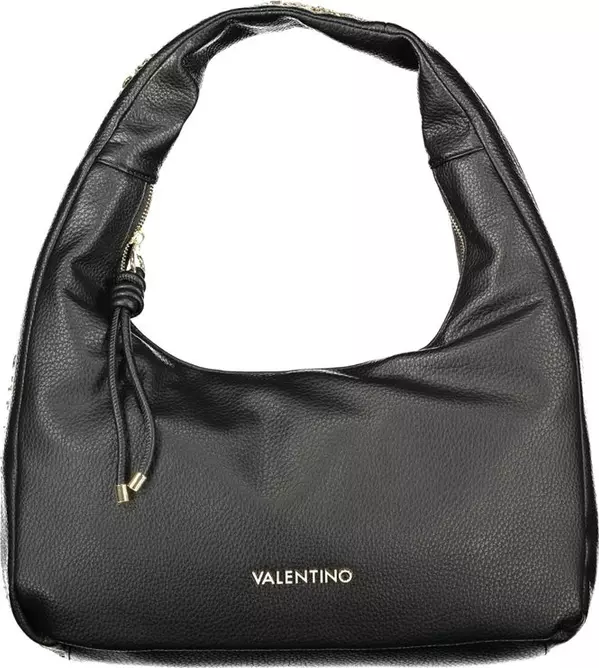 Black Polyurethane Women's Bag