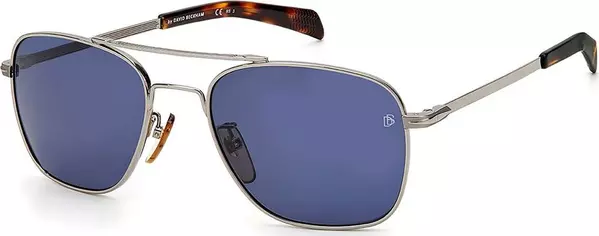 Gray Metal Sunglasses