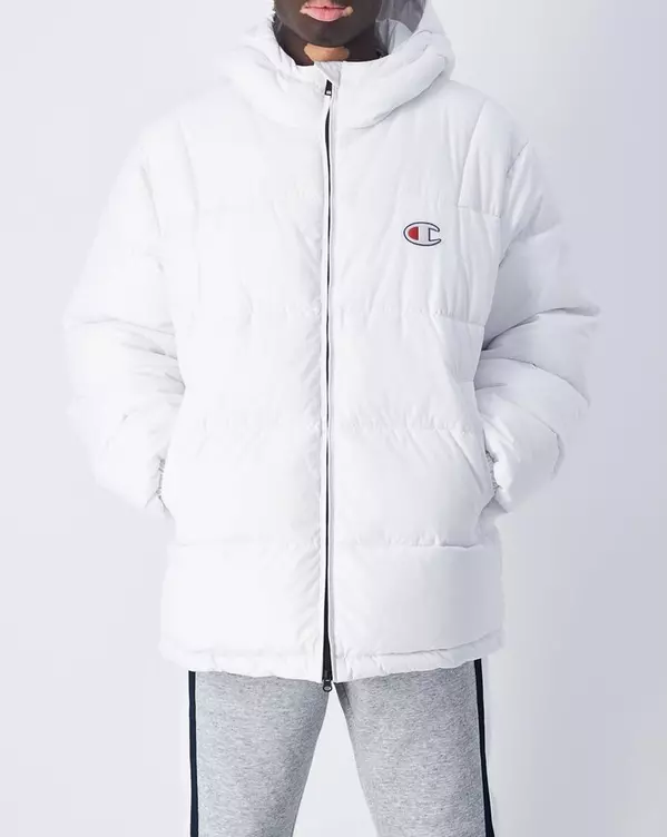 White Polyester Jacket