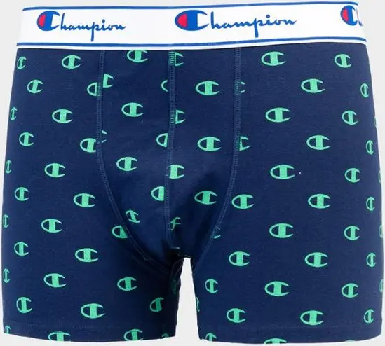 Blue Cotton Boxers