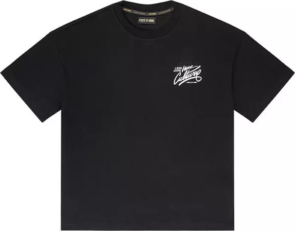 Black Cotton T-Shirt