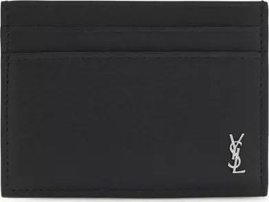 Black Calf Leather Bos Taurus Wallet