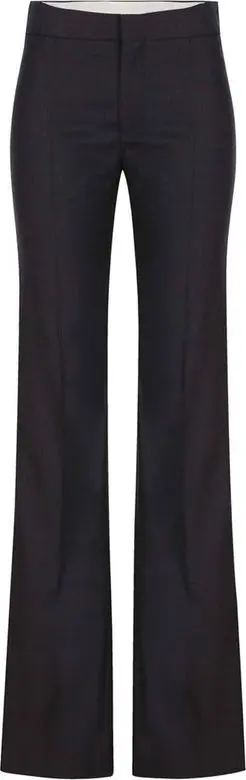 Gray Wool Dress Pants