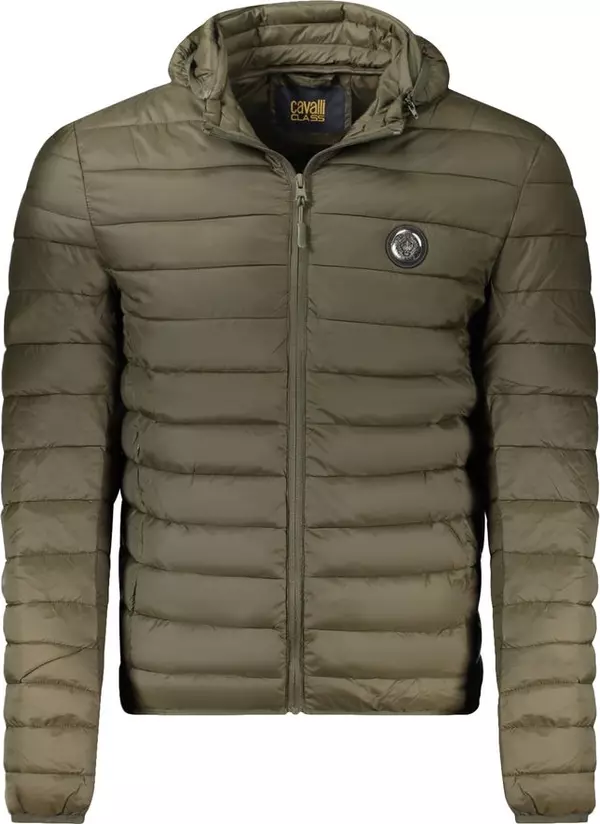 Green Polyester Light Jacket