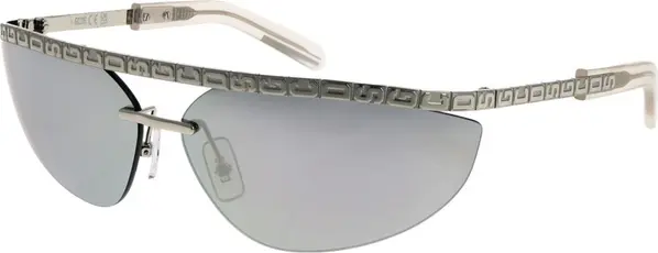 Silver Metal Sunglasses