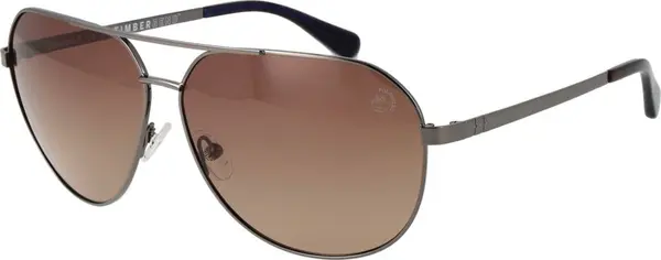 Gray Metal Sunglasses