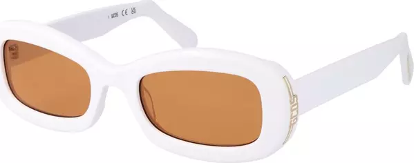 White Plastic Sunglasses