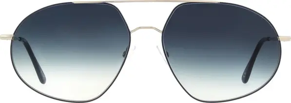Silver Metal Sunglasses