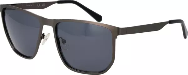 Gray Metal Sunglasses