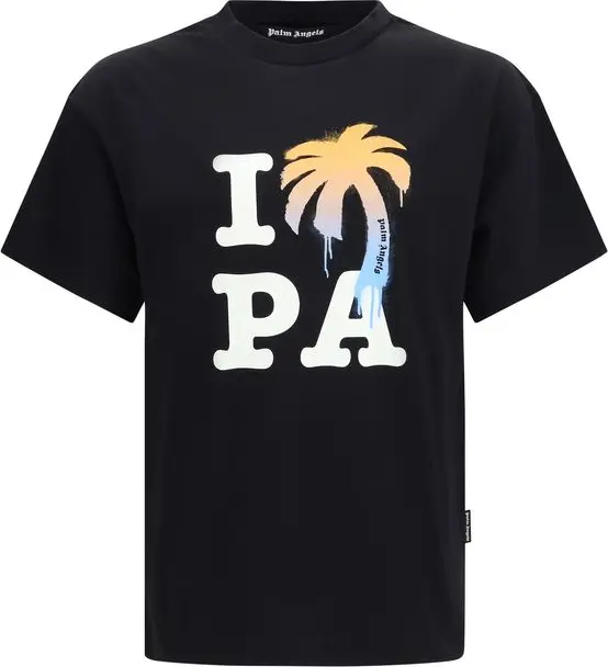 Black Cotton T-Shirt