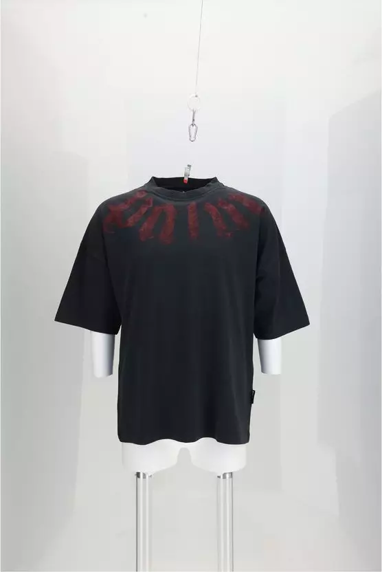 Black Cotton T-Shirt