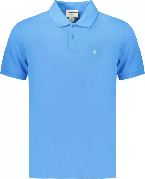 Azzurro Cotton Men's Polo