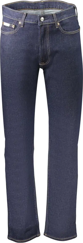 Blue Cotton Men's Jean Crafted for Elegance and Comfort