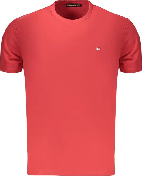 Red Cotton Men's T-Shirt