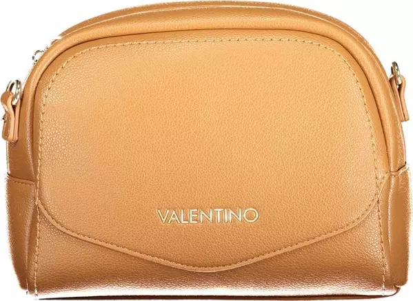 Brown Polyurethane Women's Bag
