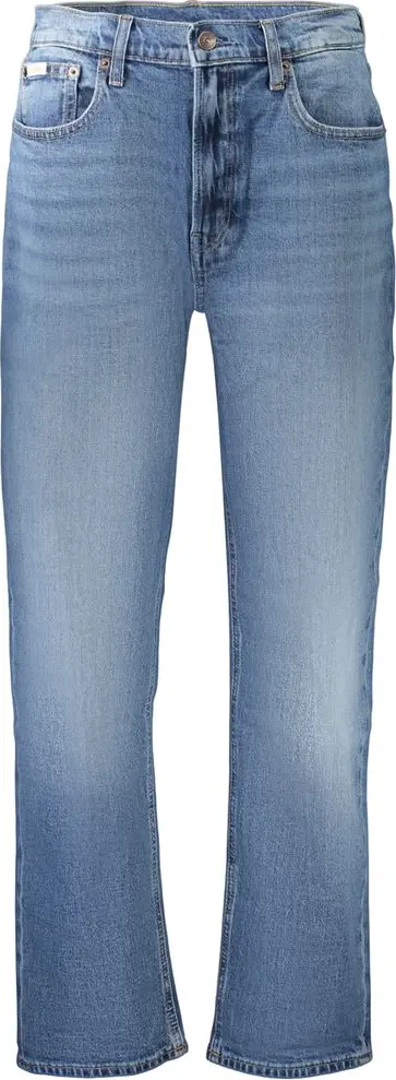 Blue Cotton Women's Jeans