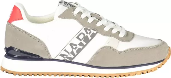 Bianco Polyurethane Uomo Sneaker