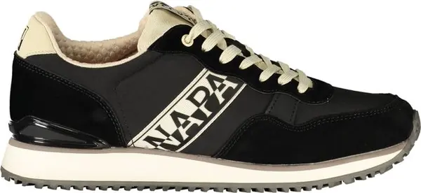 Nero Polyester Uomo Sneaker