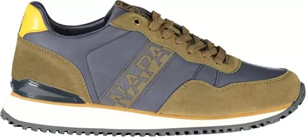Blu Poliuretano Uomo Sneaker