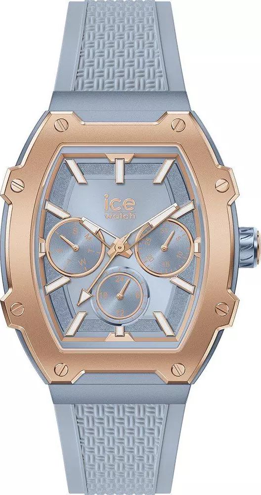 Blue Synthetic Dress Watch