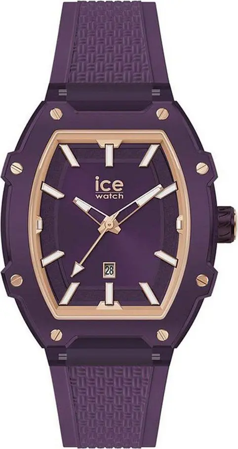 Purple Synthetic Dress Watch
