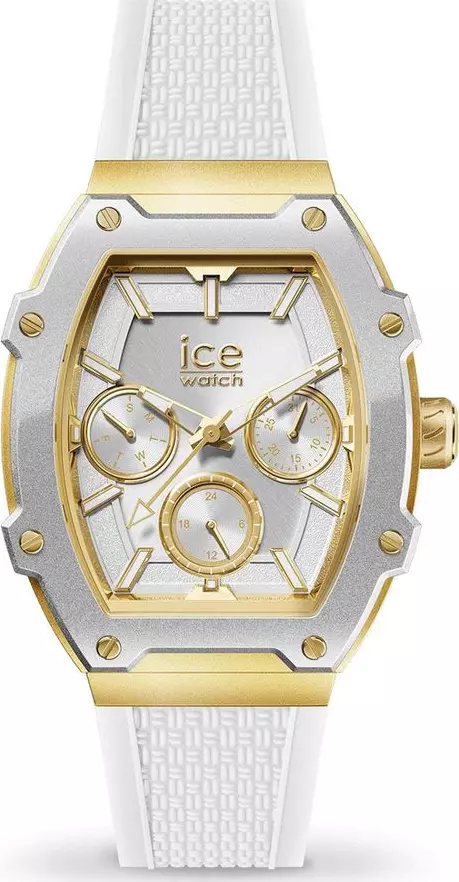 White Synthetic Dress Watch