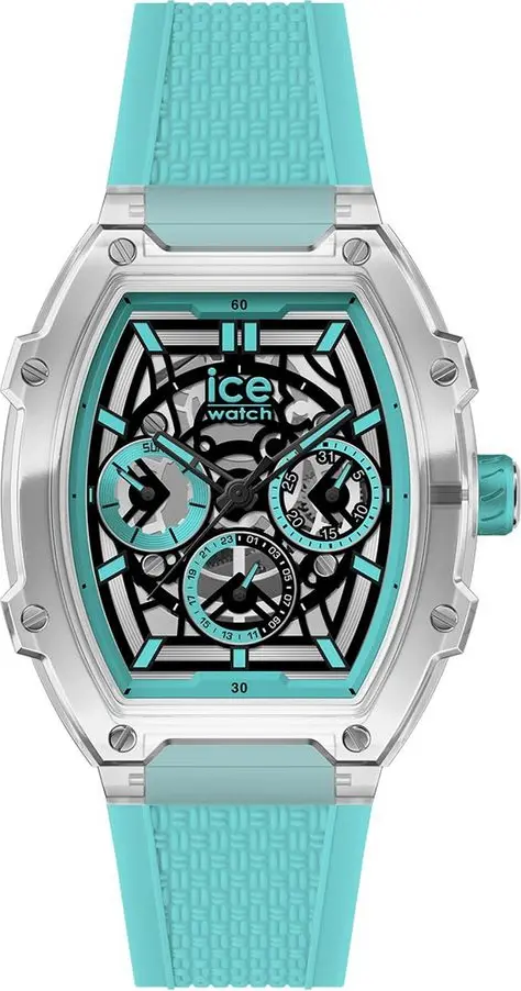 Blue Synthetic Sport Watch