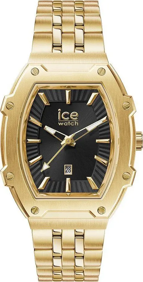 Gold Stainless Steel Dress Watch