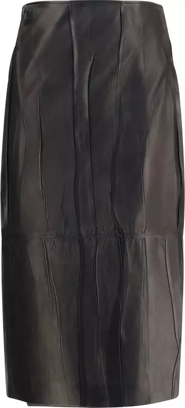 Black Lamb Ovis Aries Aries Midi Skirt