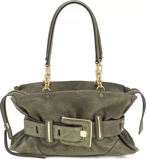 Bicolor Calf Leather Bos Taurus Handbag