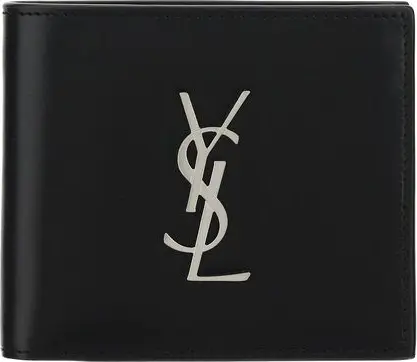 Black Calf Leather Bos Taurus Wallet